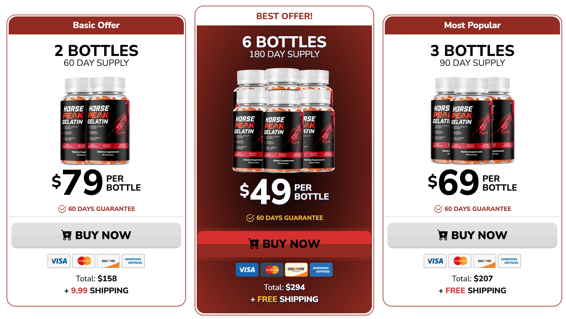 HorsePeak Gelatin Buy